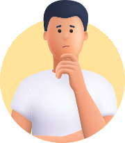 검은 머린 남자 일러스트