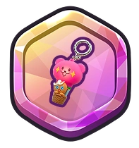 쿠키런 쿠키캠프 LED 곰젤리 열기구 키링